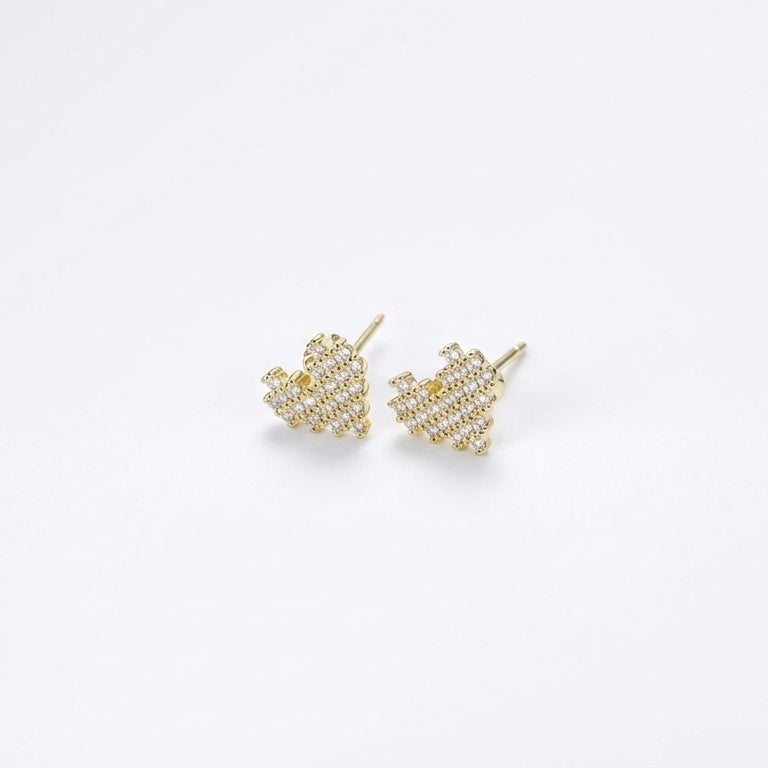 Aretes Pixel Heart