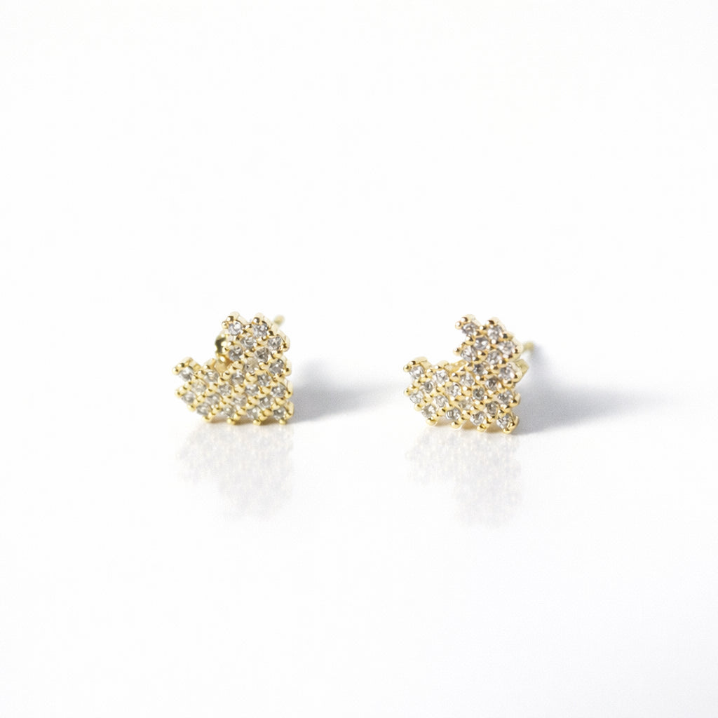 Aretes Pixel Heart